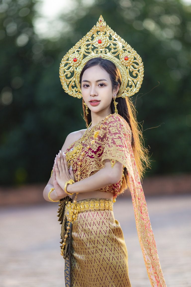 woman, Thai, model,